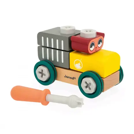 Janod Janod - brico'kids - wagen met beer