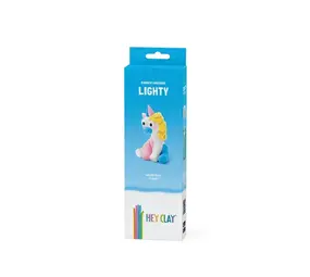 Hey Clay Hey Clay - boetseerklei rainbow unicorn - lighty (3 potjes) Hey Clay Hey Clay - boetseerklei rainbow unicorn - lighty (3 potjes)