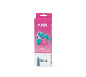 Hey Clay Hey Clay - boetseerklei rainbow unicorn - cloudy (3 potjes) Hey Clay Hey Clay - boetseerklei rainbow unicorn - cloudy (3 potjes)
