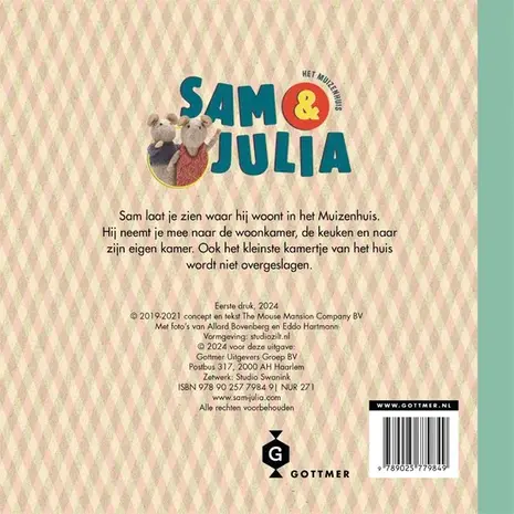 Sam & Julia / Het Muizenhuis Sam & Julia - kartonboekje - dit is mijn huis Sam & Julia / Het Muizenhuis Sam & Julia - kartonboekje - dit is mijn huis