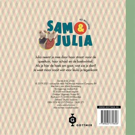 Sam & Julia / Het Muizenhuis Het Muizenhuis - kartonboekje - dit is mijn straat Sam & Julia / Het Muizenhuis Het Muizenhuis - kartonboekje - dit is mijn straat