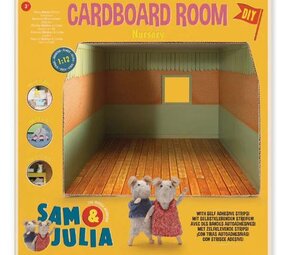 Sam & Julia / Het Muizenhuis Het Muizenhuis - kartonnen  kamer - babykamer