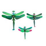 Studio Roof Studio Roof - muurdecoratie - dragonflies (set van 3) Studio Roof Studio Roof - muurdecoratie - dragonflies (set van 3)
