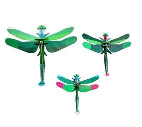 Studio Roof Studio Roof - muurdecoratie - dragonflies (set van 3)