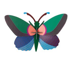 Studio Roof Studio Roof - muurdecoratie - acacia butterfly