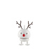 Hoptimist - bumble S - reindeer white Hoptimist - bumble S - reindeer white