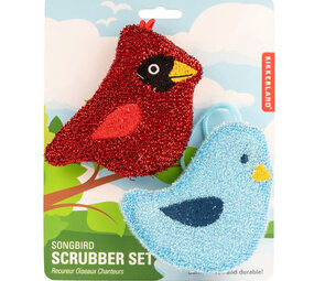 Kikkerland Kikkerland - spons - songbirds (set van 2) Kikkerland Kikkerland - spons - songbirds (set van 2)