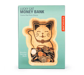 Kikkerland Kikkerland - spaarpot - lucky cat Kikkerland Kikkerland - spaarpot - lucky cat