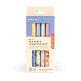 Kikkerland Kikkerland - inkerie uitwisbare highlighters - set van 4