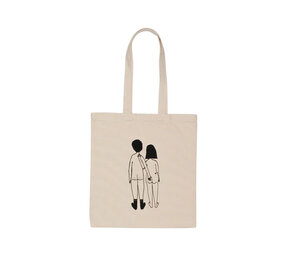 Helen b Helen b - tote bag - naked couple back