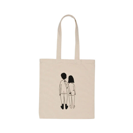 Helen b Helen b - tote bag - naked couple back