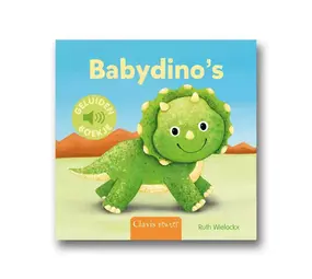 Clavis Clavis - geluidenboek - baby dino's Clavis Clavis - geluidenboek - baby dino's