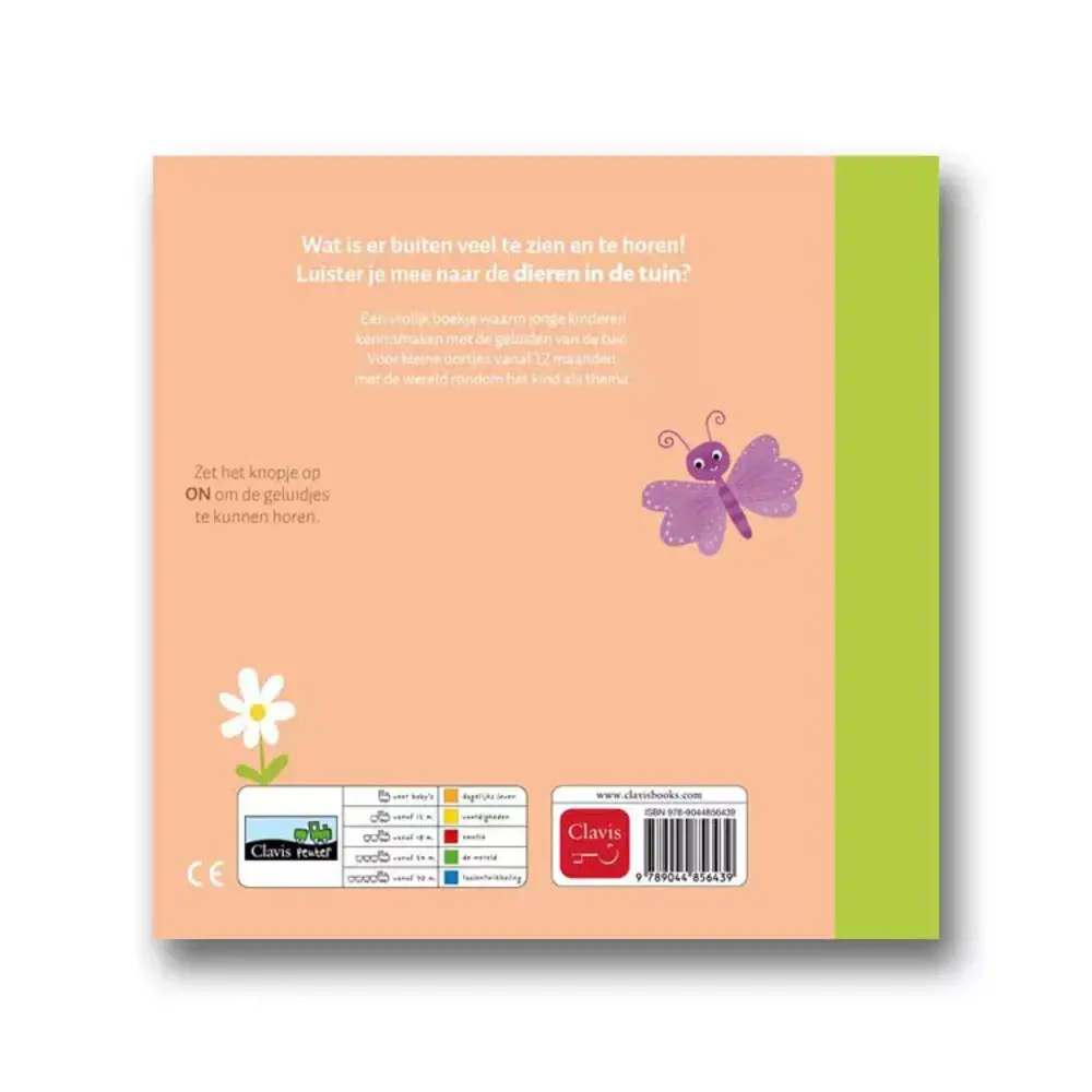Clavis Clavis - geluidenboek - de tuin Clavis Clavis - geluidenboek - de tuin