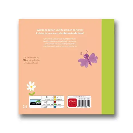 Clavis Clavis - geluidenboek - de tuin Clavis Clavis - geluidenboek - de tuin