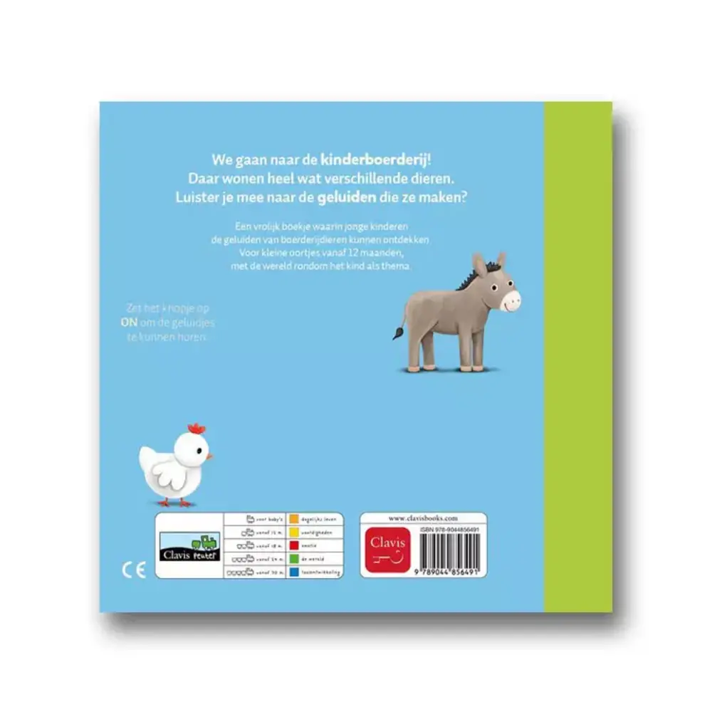 Clavis Clavis - geluidenboek - de kinderboerderij