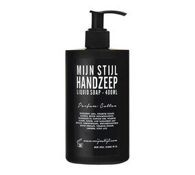 Mijn stijl Mijn stijl - handzeep (400ml) - cotton zwarte fles