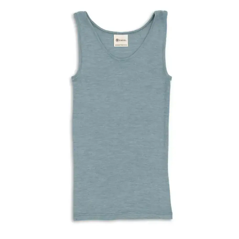Engel Natur Engel Natur - wollen hemd dames - mountain blue Engel Natur Engel Natur - wollen hemd dames - mountain blue