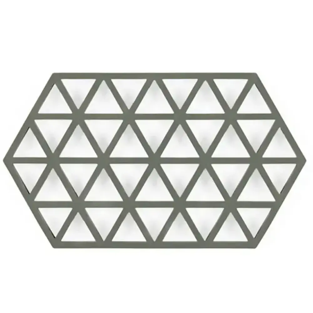 Zone Denmark Zone - panonderzetter triangles lang (24x14cm) - olive green Zone Denmark Zone - panonderzetter triangles lang (24x14cm) - olive green