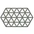Zone - panonderzetter triangles lang (24x14cm) - olive green Zone - panonderzetter triangles lang (24x14cm) - olive green
