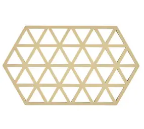 Zone Denmark Zone - panonderzetter triangles lang (24x14cm) - warm sand