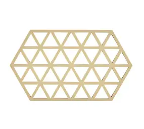Zone Denmark Zone - panonderzetter triangles lang (24x14cm) - warm sand Zone Denmark Zone - panonderzetter triangles lang (24x14cm) - warm sand