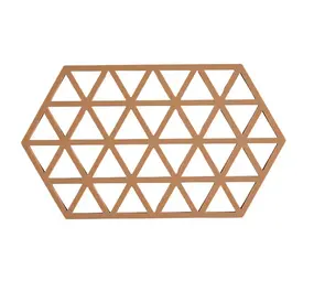 Zone Denmark Zone - panonderzetter triangles lang (24x14cm) - terracotta Zone Denmark Zone - panonderzetter triangles lang (24x14cm) - terracotta