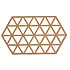 Zone - panonderzetter triangles lang (24x14cm) - terracotta Zone - panonderzetter triangles lang (24x14cm) - terracotta