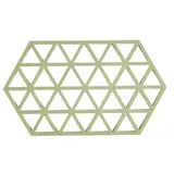 Zone Denmark Zone - panonderzetter triangles lang (24x14cm) - matcha green Zone Denmark Zone - panonderzetter triangles lang (24x14cm) - matcha green