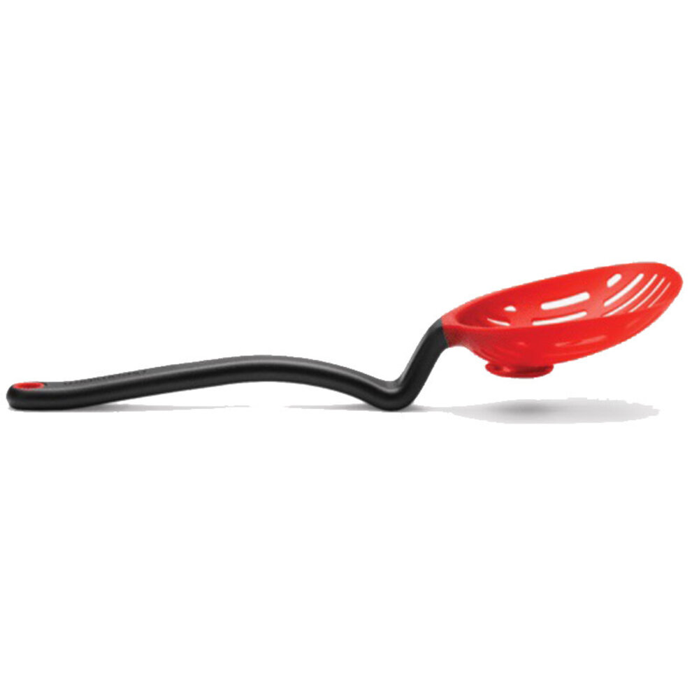 Dreamfarm Dreamfarm - lestrain lepel met vergiet - rood Dreamfarm Dreamfarm - lestrain lepel met vergiet - rood