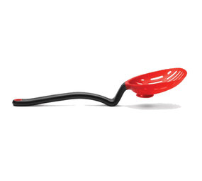 Dreamfarm Dreamfarm - lestrain lepel met vergiet - rood Dreamfarm Dreamfarm - lestrain lepel met vergiet - rood