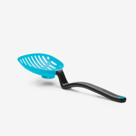Dreamfarm Dreamfarm - lestrain lepel met vergiet - blauw Dreamfarm Dreamfarm - lestrain lepel met vergiet - blauw