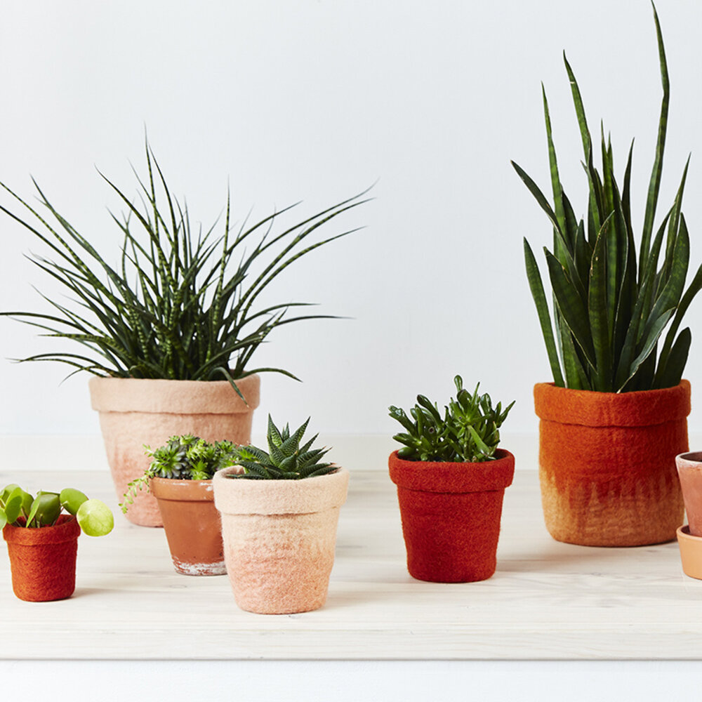 Aveva Design Aveva design - bloempot vilt M - terracotta