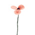 Aveva design - bloem vilt - poppy peach Aveva design - bloem vilt - poppy peach