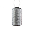 Lumiz - solar lantaarn - cylinder 18 mandela - silver Lumiz - solar lantaarn - cylinder 18 mandela - silver