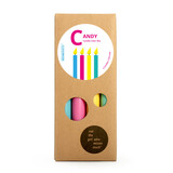 not the girl who misses much Not the girl - kaarsen - candy (set van 4)