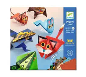 Djeco Djeco - origami - springende dieren Djeco Djeco - origami - springende dieren