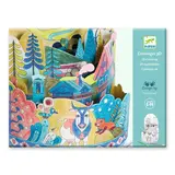 Djeco Djeco - diorama kleuren - op de top van de wereld