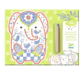 Djeco Djeco - magische kleurplaten - wilde dieren