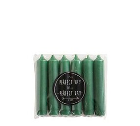 Rustik Lys Rustik Lys - 6 dinerkaarsjes - flessengroen