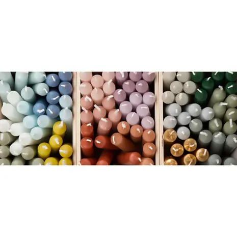 Rustik Lys Rustik Lys - dinerkaars 2,1 x 30 cm. - oliegroen