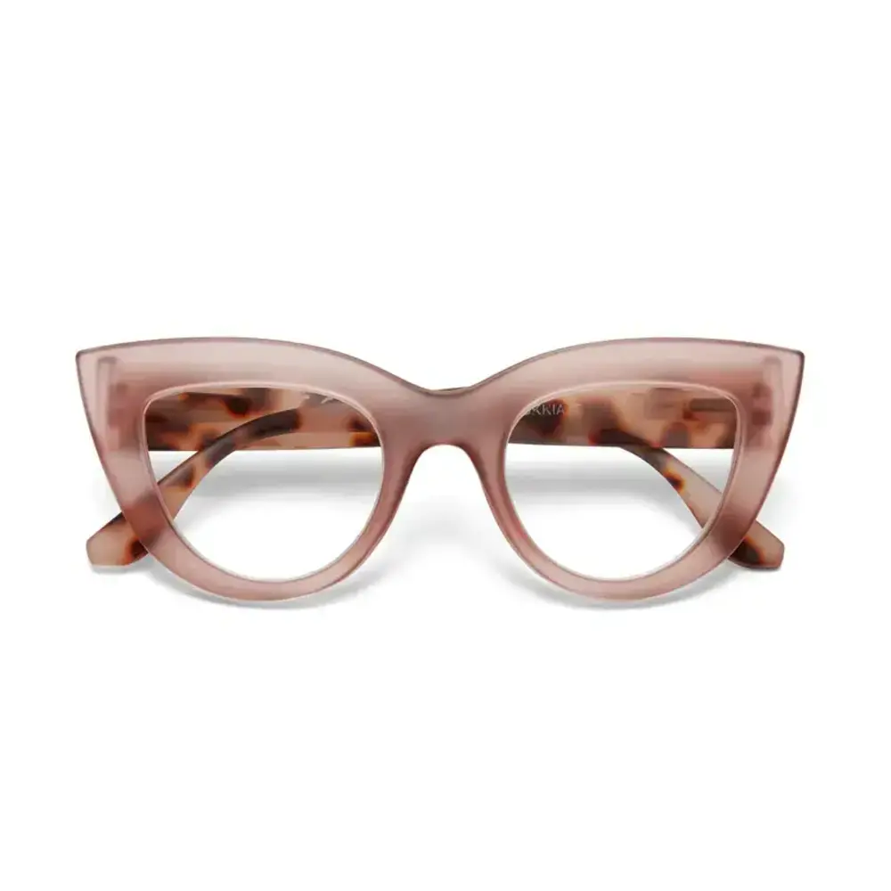 Okkia Okkia - leesbril Claudia - big cat eye - pink havana Okkia Okkia - leesbril Claudia - big cat eye - pink havana
