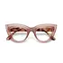 Okkia - leesbril Claudia - big cat eye - pink havana Okkia - leesbril Claudia - big cat eye - pink havana