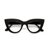 Okkia Okkia - leesbril Claudia - big cat eye - black Okkia Okkia - leesbril Claudia - big cat eye - black
