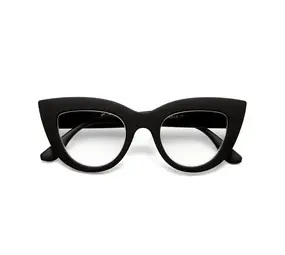 Okkia Okkia - leesbril Claudia - big cat eye - black Okkia Okkia - leesbril Claudia - big cat eye - black