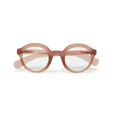 Okkia Okkia - leesbril lauro - rond - transparent pink Okkia Okkia - leesbril lauro - rond - transparent pink