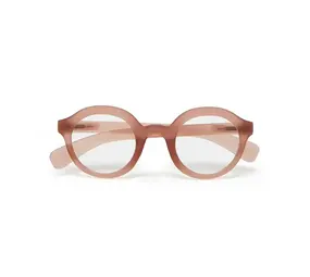 Okkia Okkia - leesbril lauro - rond - transparent pink Okkia Okkia - leesbril lauro - rond - transparent pink