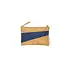 Susan Bijl - the new pouch small - camel & navy