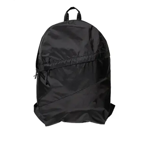 Susan Bijl Susan Bijl - the new foldable backpack large - black & black Susan Bijl Susan Bijl - the new foldable backpack large - black & black