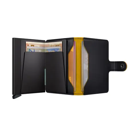 Secrid Secrid - miniwallet matte - black & ochre
