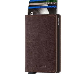 Secrid Secrid - slimwallet veg - espresso brown (plantaardig gelooid)